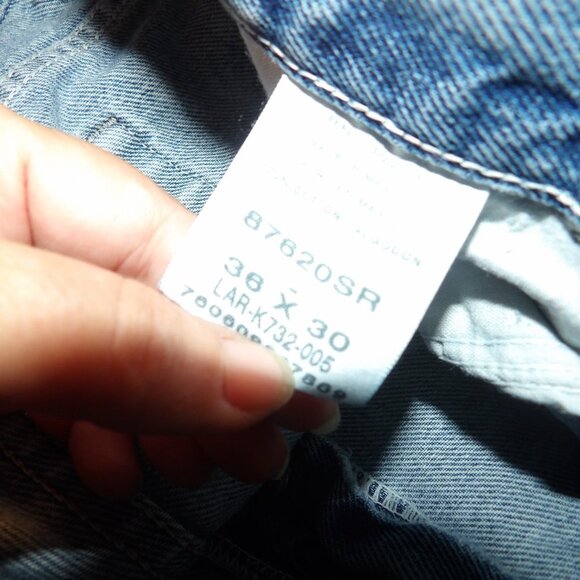 Rustler Distressed Well Worn Jeans Sz 36/30 - Picture 6 of 6